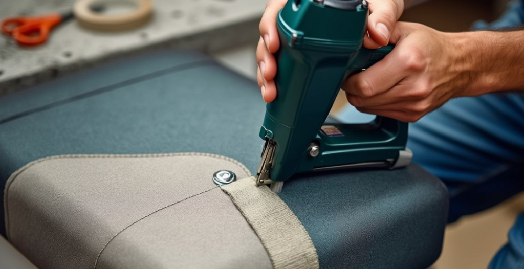 Reupholstering a Boat fl