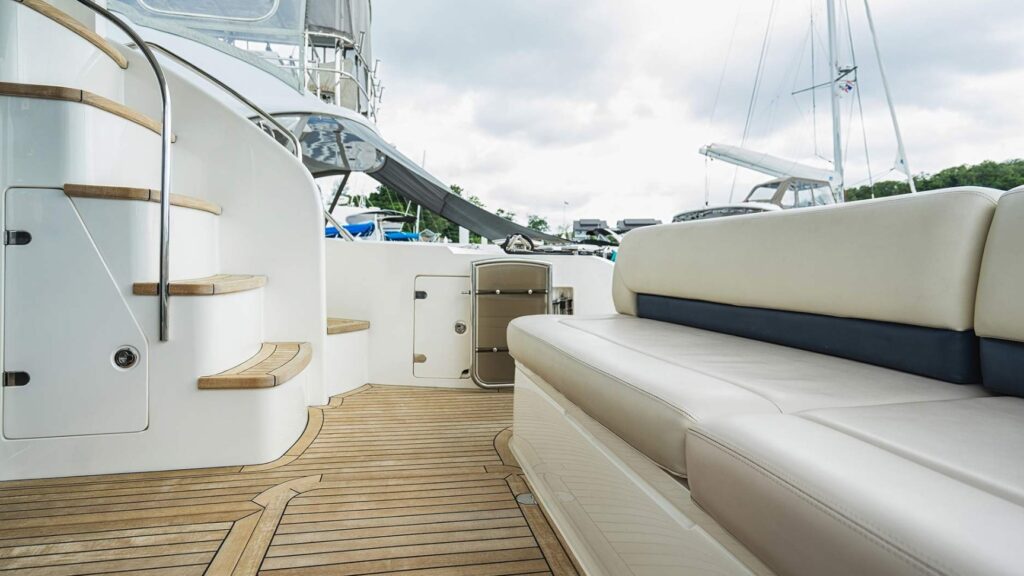 Reupholstering a Boat